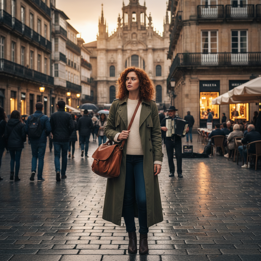 Генерация изображения нейросетью — туманный лес на рассвете