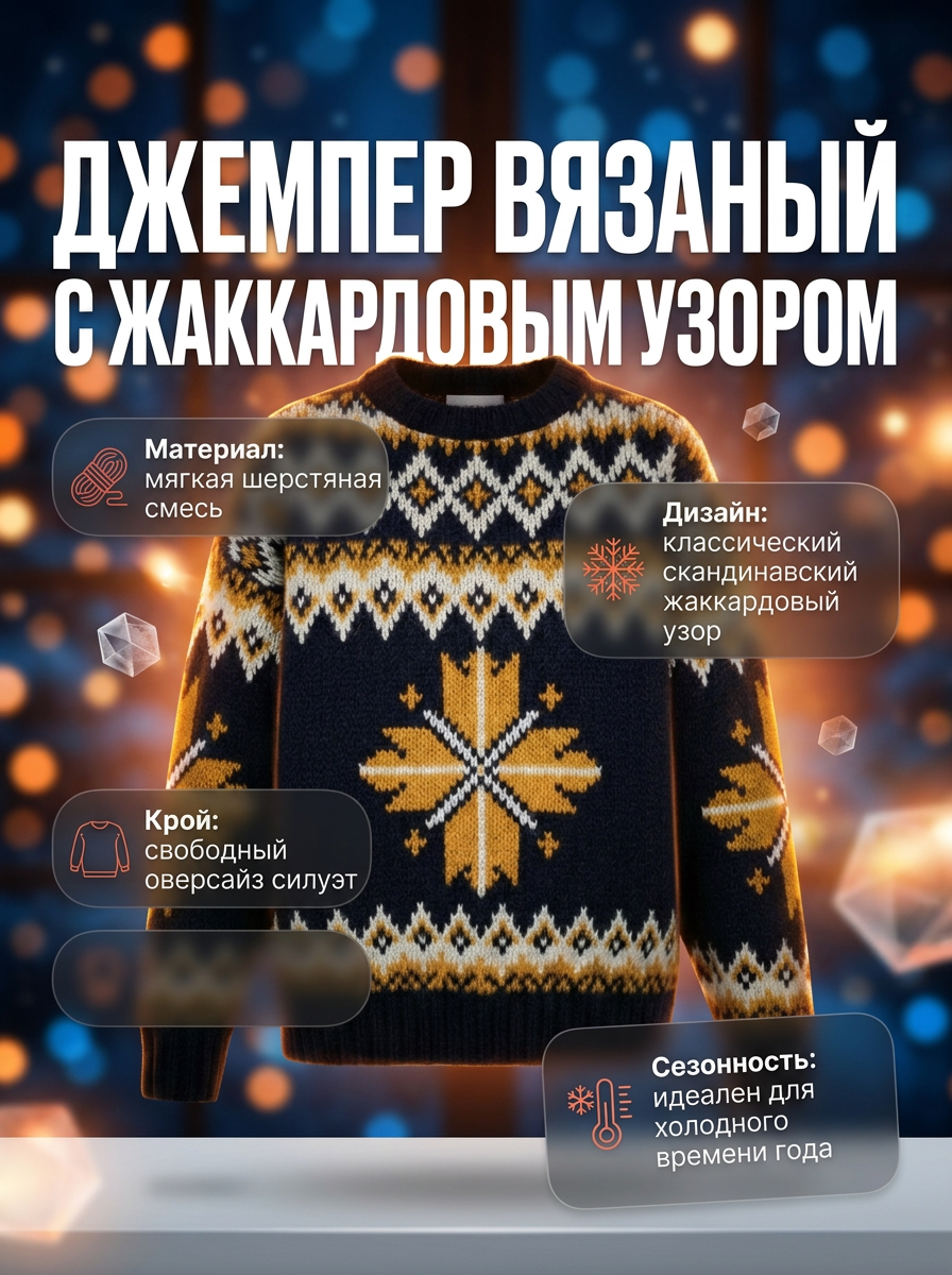 Карточка товара после обработки ИИ для Wildberries